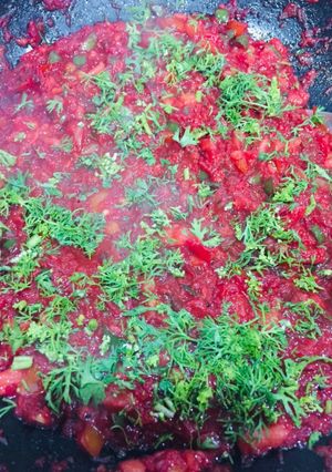 A picture of Maisur masala gravy.