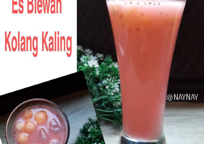 Es Blewah Kolang Kaling