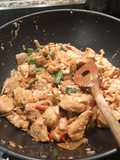 Poulet sauté au basilic Thaï