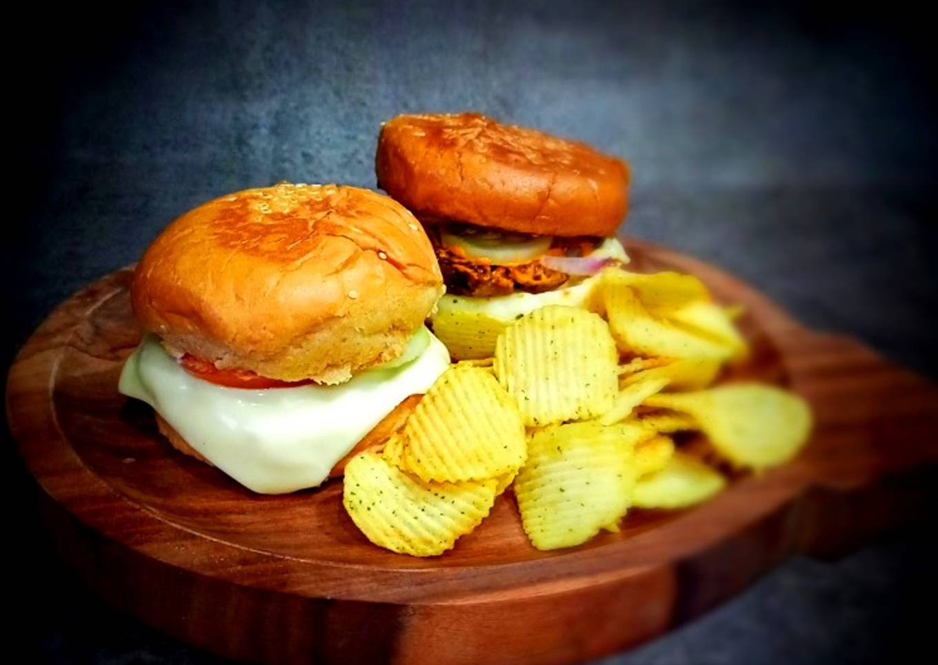 Aloo tikki burger