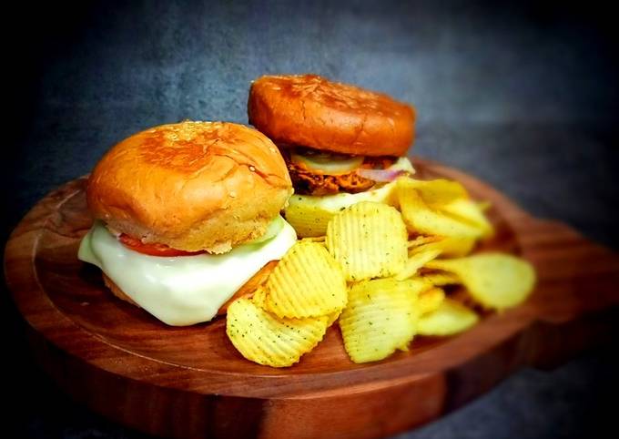 Aloo tikki burger