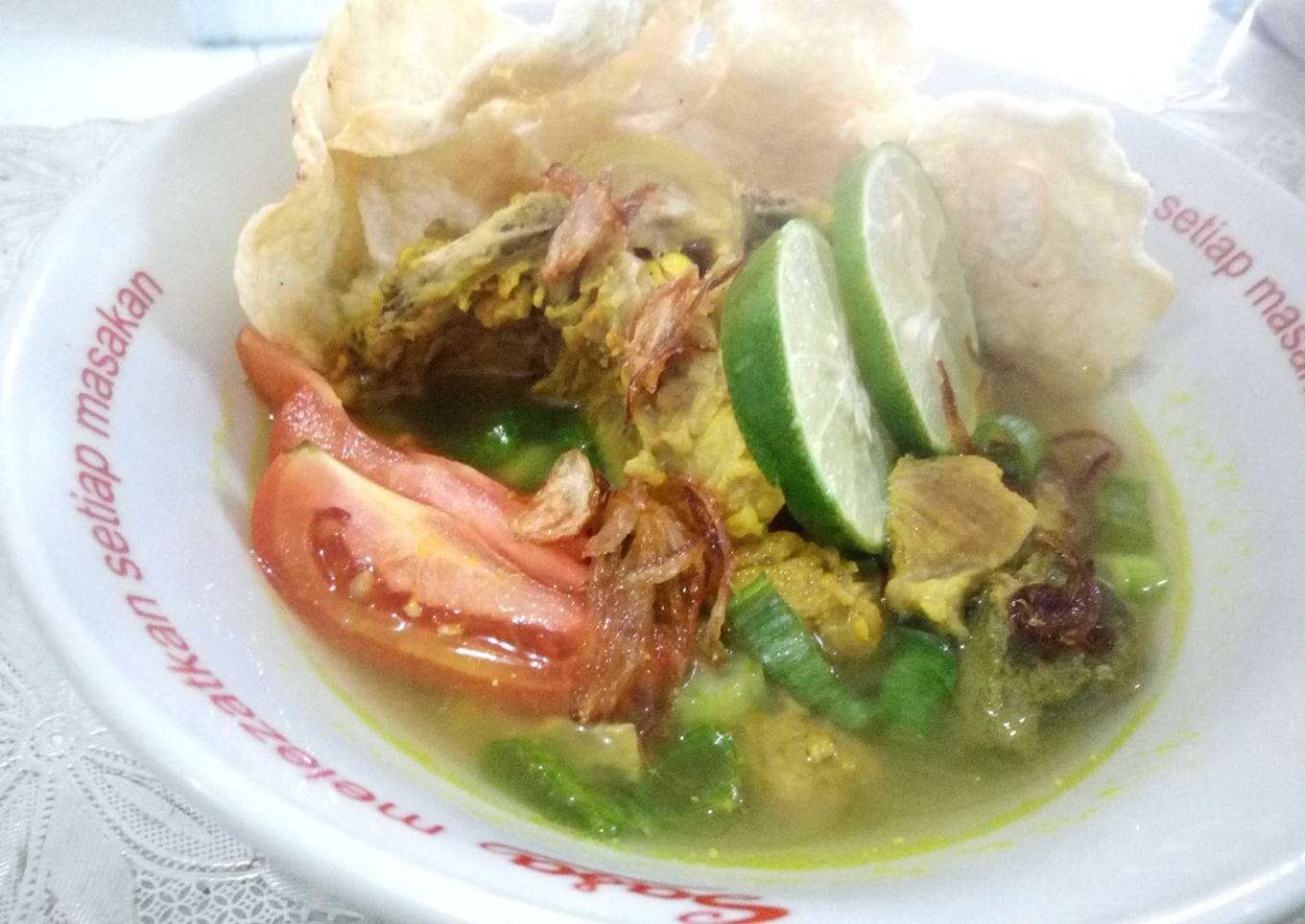 Soto kambing (tanpa santan)