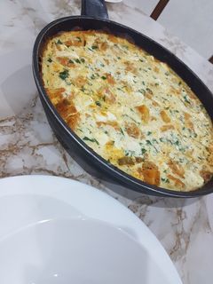صورة لوصفة مربعات البطاطا المقلية مع الصلصة😋❤️وجبة عشاء سريعة و إقتصادية
