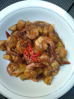 Foto resep Udang kentang goreng mentega