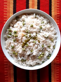 মটর পোলাও রেসিপির প্রধান ছবি