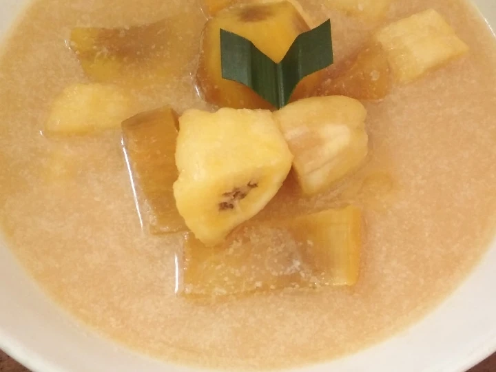 Cara Sederhana Menyiapkan Resep  Kolak ubi pisang fiber creme yang Lezat Sekali, Lezat