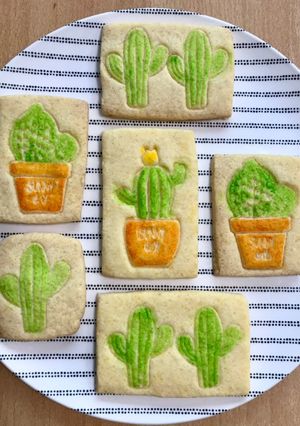 Vidám shortbread 🌵 recept fotója