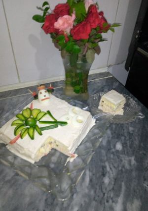 A picture of Sandwich cake.