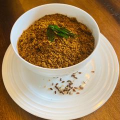A picture of Javas/ Flax seed chutney.