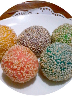 Foto resep Onde-onde rainbow