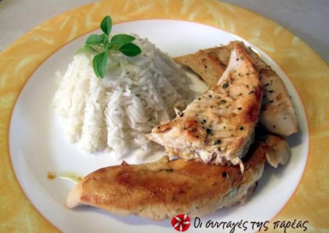 Light chicken with rice