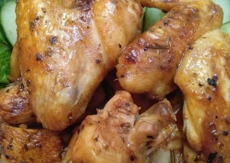 Ayam Panggang BBQ Simple (Maraton Ramadhan)