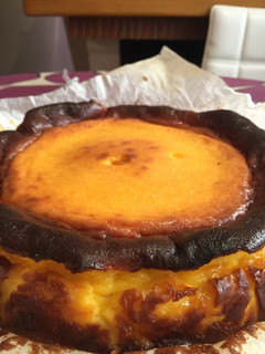 Una foto de Tarta de queso La Viña