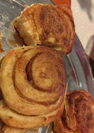 Nagyon őszi fahéjas csiga recept fotója