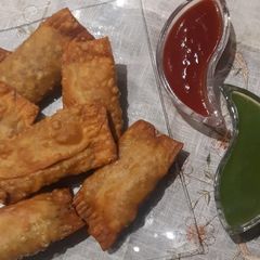 A picture of Mexican Puffs.