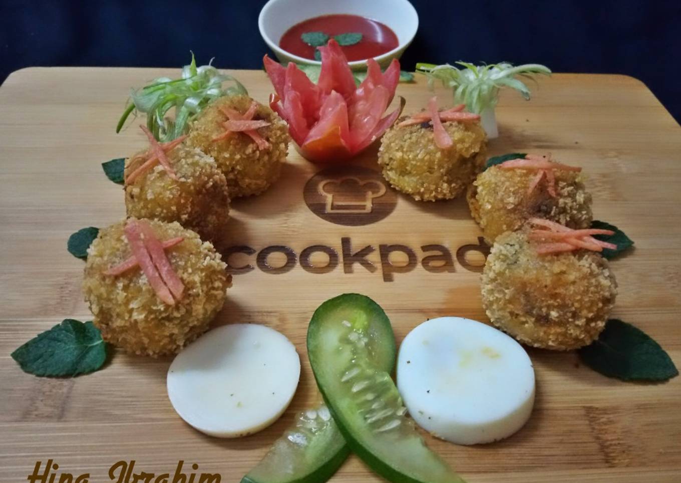 Potato Egg Croquettes