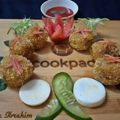 A picture of Potato Egg Croquettes.
