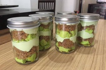 Bagaimana Membuat Klepon cake keto in jar Anti Gagal