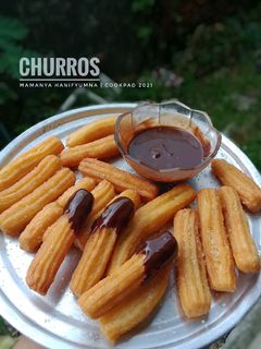 Foto resep Simple Churros (1 telur)