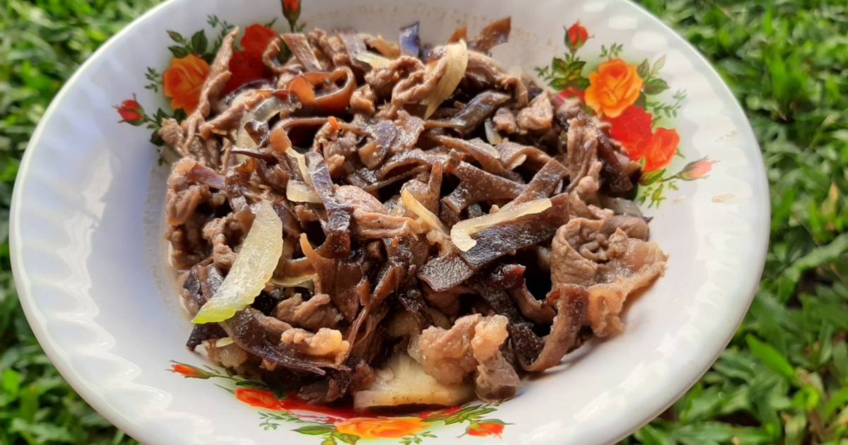 Resep Daging Sapi Blackpaper / Resep Olahan Daging Sapi Lada Hitam