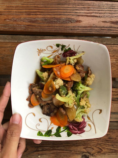 Foto resep Capcay cah daging (acne clean diet food)