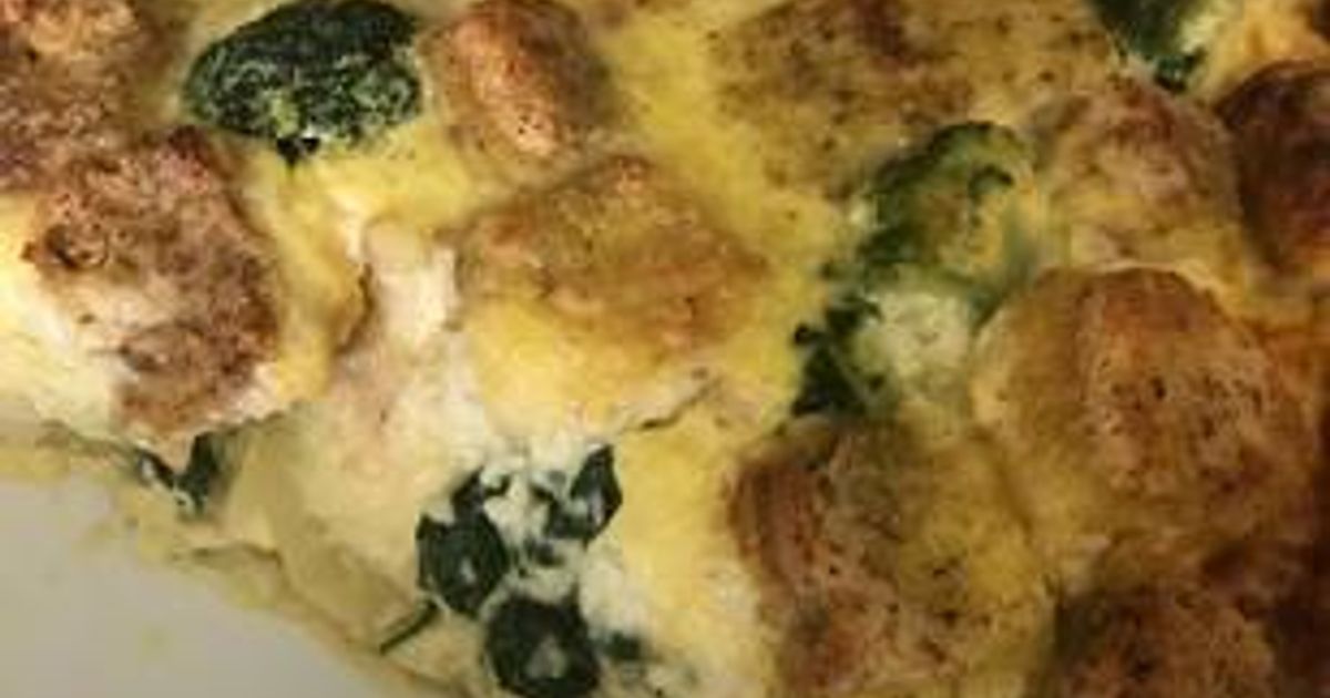 Crustless Spinach Ricotta Strata Recipe By Walshmcw