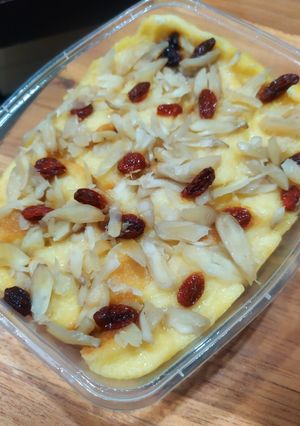 Foto resep Puding Roti Tawar dengan Kenari dan Goji Berry