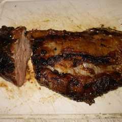 Una foto de Churrasco de vacío a la plancha