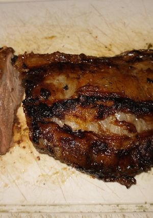 Una foto de Churrasco de vacío a la plancha