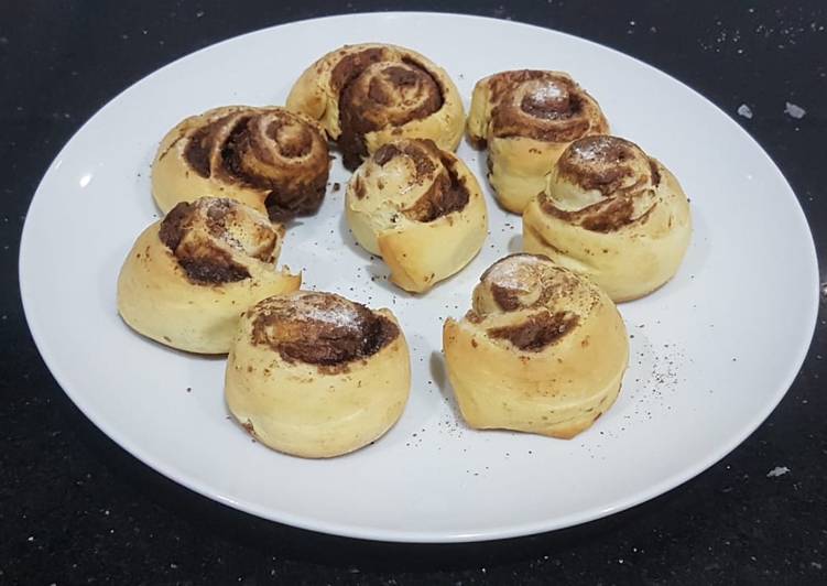 Recipe of Favorite Chocolate spiral buns