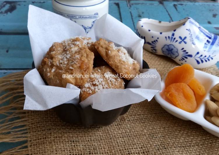 Resep Eggless Whole Wheat Coconut Cookies Anti Gagal