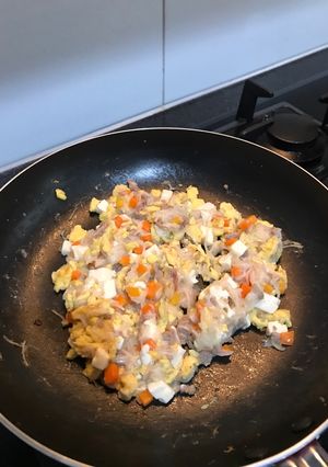 Foto resep MPASI 11m+ ; Misoa with beef and cheese