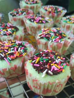 Foto resep Cupcake Pandan Kukus