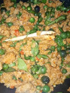 Foto resep Tumis oncom leunca kemangi pedas