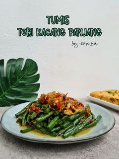 Foto resep Tumis Teri Kacang Panjang