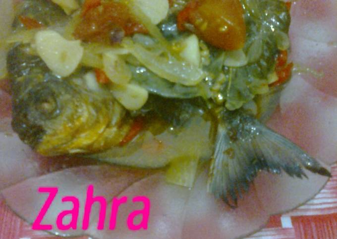 Ikan bawal masak cepat dan enak mantaaapp.. !!