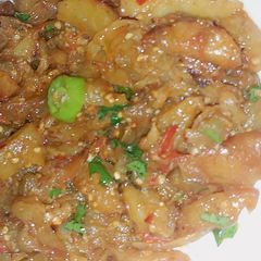 A picture of Allu baingan.