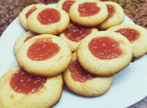 Una foto de Ojitos de dulce de membrillo