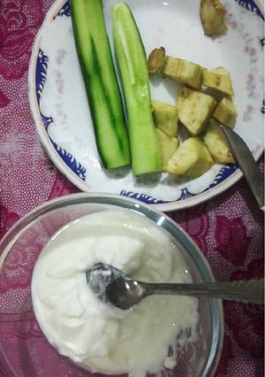 عکسی از دستور شام سبک