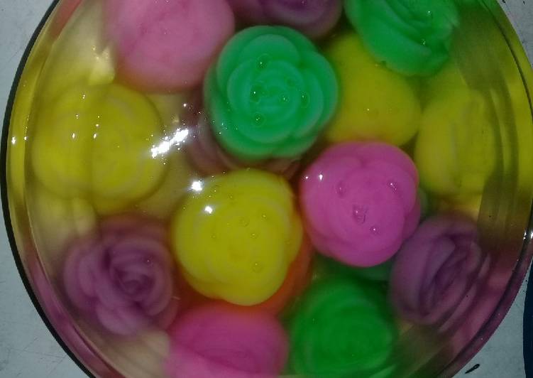 Bumbu Puding mawar kaca | Cara Membuat Puding mawar kaca Yang Menggugah Selera