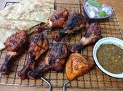 A picture of chicken leg tikka