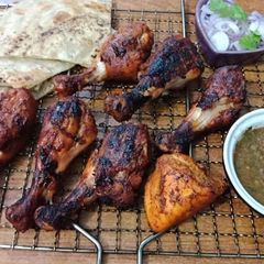 A picture of Chicken leg piece tikka.