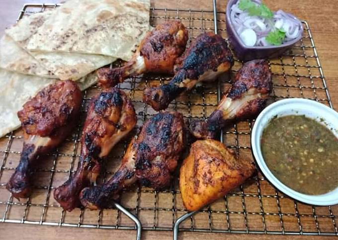 Chicken leg piece tikka