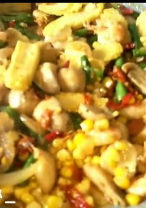 Foto resep Tumis jamur baby corn 🌽