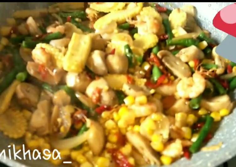 Resep Tumis jamur baby corn 🌽, Sempurna