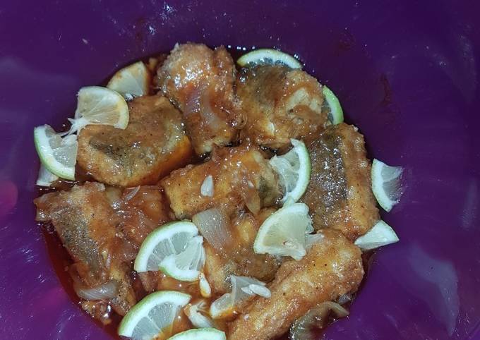Pickle fish without pickling spice