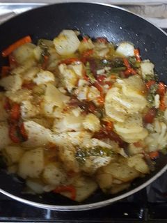 Una foto de Patatas a lo pobre