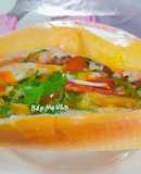 Bánh mì chả cá,chả lụa,trứng,patê
