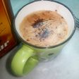 نسكافيه برغوه و رسم عليه ولا اروع ☕