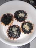 Pie ubi cokelat keju